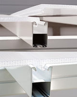 Palram HG9324 Feria Patio Cover, 10' x 24', White Palram