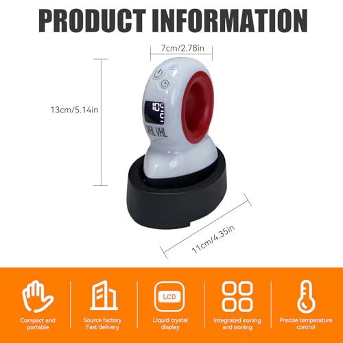VHLVHL mini Heat Press Machine for T-Shirts with Vibration Function is Compact and Lightweight, Suitable for T-Shirts, Shoes, Hat VHLVHL