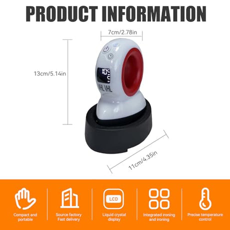 VHLVHL mini Heat Press Machine for T-Shirts with Vibration Function is Compact and Lightweight, Suitable for T-Shirts, Shoes, Hat VHLVHL