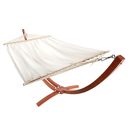 ONCLOUD Hammock Wood Arc Stand with Double Hammock (10.5 ft) ONCLOUD