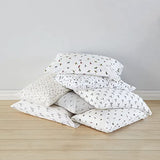 Eddie Bauer - Twin Sheet Set, Cotton Percale Bed Sheets, Crisp & Cool Home Decor, Dorm Room Essentials (Kayaks White, Twin) Eddie Bauer
