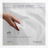 Pointehaven Flannel Deep Pocket Set with Oversized Flat Sheet, Full, Sylvan Pointehaven
