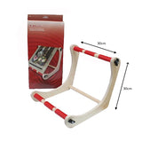 Nurge Adjustable Embroidery Table Stand, Cross Stitch Hoop Stand for Lap or Table Top Cross Stitch or Tapestry , Embroidery Hoop Holder. Hand Polished Natural Wood 190-3 ( 30cm ) Nurge