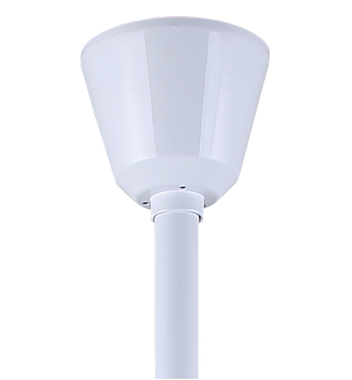 Canarm CP48DW11N 48-Inch Industrial DC Ceiling Fan, High-Performance, Weatherproof, White, Downrod Mount, Energy-Efficient for Indoor & Outdoor Use Canarm