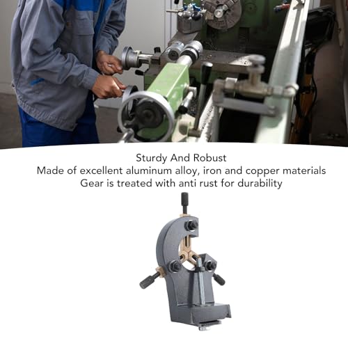 lvifloae Lathe Center Rest,Wood Lathe Steady Rest Grey Color Metal Mini Lathe Steady Rest Woodturning Steady Rest for 0618 CJ18 CJ0618A 7x12 7x14 06183B lvifloae