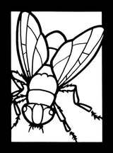 Insects Mini Stained Glass Coloring Book (Dover Little Activity Books: Insects) Dover Publications