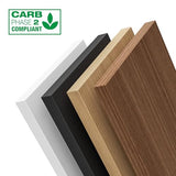 DIYART Oak TV Stand for 60 Inch TV, Wooden Mid Century Modern Entertainment Center with Natural Rattan Door, Boho Media TV Console for Living Room DIYART