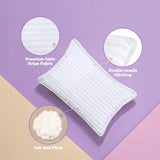Utopia Bedding Toddler Pillow (White, 2 Pack), 13x18 Pillows for Sleeping, Soft and Breathable Cotton Blend Shell, Small Kids Pillow Perfect for Toddler Bed and Travel (Intended for Age 2 and up) Utopia Bedding
