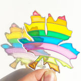 Ayhuhra 30 Sets Fall Maple Leaf Suncatcher Crafts Kits DIY Glow in The Dark Window Art Paint Kit Fall Leave Sun Catchers for Classroom Automn Thanksgiving Harvest Party Project Activity Ayhuhra