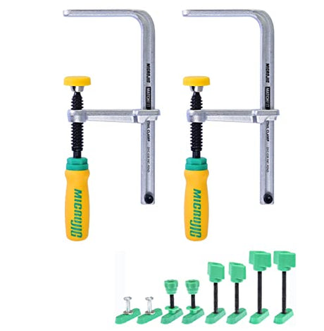 MICROJIG Matchfit DVC-538K2+DV-HK4.5K2-VP Dovetail Clamps (2-Pack) With Matchfit Variety Hardware Pack MICRO JIG