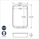 Nordic Ware Classic Metal 9x13 Covered Cake Pan Nordic Ware