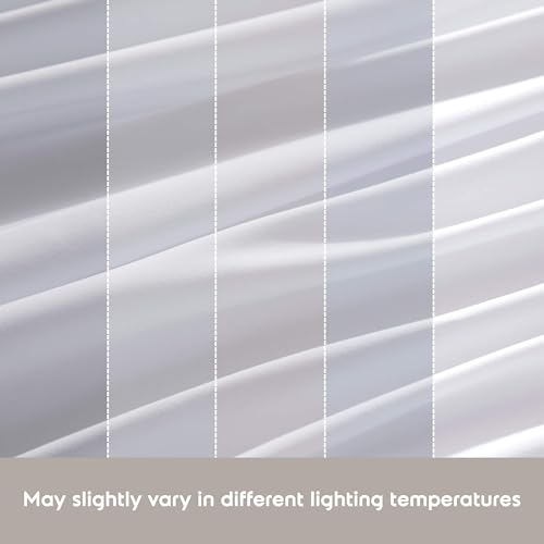 Nestl King Sheet Set - Luxury 1800 Ultra-Soft Microfiber King Bed Sheets - Double Brushed - Deep Pockets - Easy Fit - 4 Piece Set - Bedding Sheets & Pillowcases (King, White)