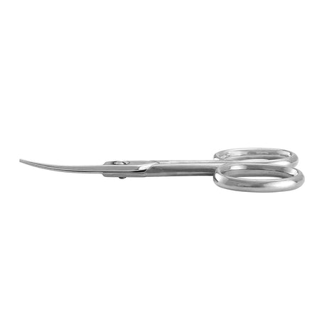 JARVISTAR Small Embroidery Curved Scissors, 4” Forged Stainless Steel Detail Craft Yarn Scissors, Pointed Tip Sharp Metal Precision Little Scissors for Fabric Sewing Needle Work, DIY craft JARVISTAR