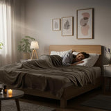 Utopia Bedding Fleece Blanket King Size Brown 300GSM Luxury Fuzzy Soft Anti-Static Microfiber Bed Blanket (90x102 Inch) Utopia Bedding