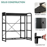 YITAHOME Dresser with 7 Drawers Storage Tower, Organizer Unit for Bedroom, Living Room, Hallway, Closets & Sturdy Steel Frame, Wooden Top & Easy Pull Fabric Bins YITAHOME