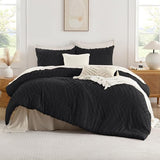 Andency Black Twin/Twin XL Comforter Set, Twin Bed Comforter for College Dorm Girls Boys Kids Boho Soft Warm Cute Comforter, 2 Pieces Aesthetic Chevron Bohemian Bedding Set Andency