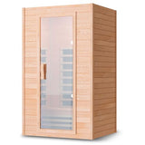 TO'GO 902GH Far Infrared Sauna for Home - 2 Person, Low EMF Heating Panel, Home Sauna 2 Person, Pre-Set Time and Temperature, Canadian Hemlock Wood Dry Sauna with Bluetooth TO'GO HI