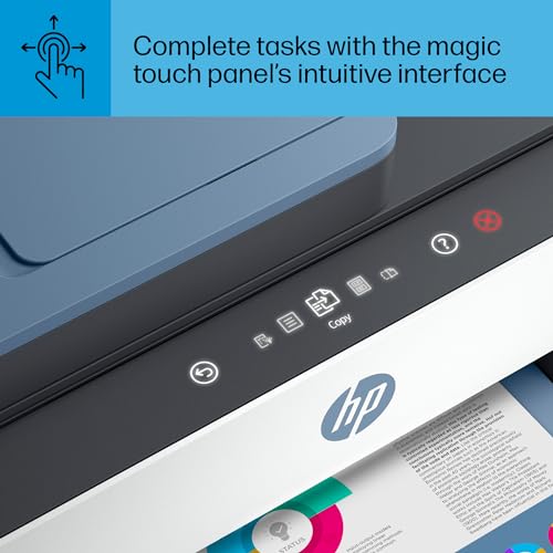 HP Smart Tank 7602 Wireless All-in-One Ink Tank Printer with 2 years of ink included,Print, scan, copy, fax, Best-for-home, Refillable ink tank (28B98A) HP