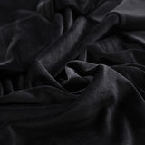 Stretch Futon Cover, Couch Cover for Futon, Armless Sofa Cover, Foldable Sofa Bed Slipcover Without Armrest, Universal Thick Sofa Slipcovers Furniture Protector for Kid, Pet(Velvet Black,Medium) SHEKAKO
