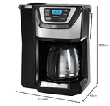 BLACK+DECKER 12-Cup Mill and Brew Coffee Maker, Automatic Grind and Brew Drip Coffee Machine, Programmable, Sneak-A-Cup, Reusable Filter. BLACK+DECKER