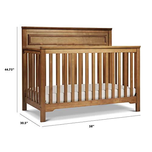 DaVinci Autumn 4-in-1 Convertible Crib in Chestnut, Greenguard Gold Certified DaVinci