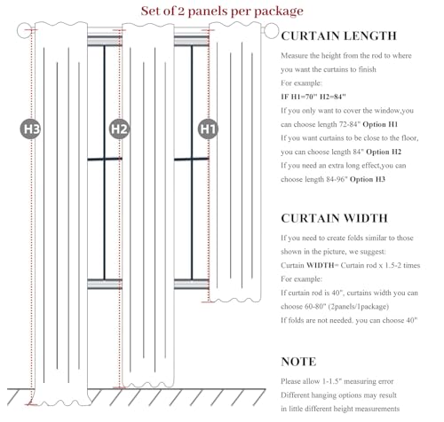 Dark Flax Living Room Curtains 86 Inches Long,Tan Pinch Pleated Linen Window Curtain Total Blackout Burlap Sunblock Thermal Drapes for Winter Cabin/Office/Nursery Room Divider (40"x86" 2panels) QJmydeco