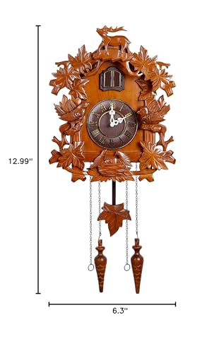 Kendal Large Handcrafted Wood Cuckoo Clock MX015-1 Kendal