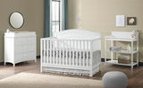 Oxford Baby North Bay 4-in-1 Convertible Crib, Snow White, GreenGuard Gold Certified