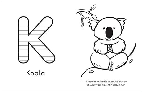 A Is for Animals!: Preschool Coloring Book Rockridge Press