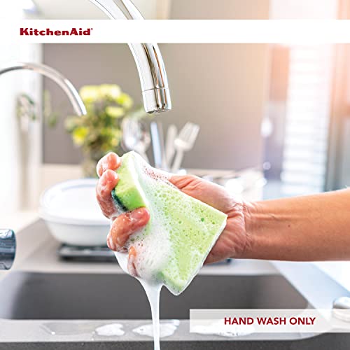 Kitchen Aid Classic Rubberwood Cutting Board with Perimeter Trench, Reversible Chopping Board, 11-inch x 14-Inch, Natural KitchenAid