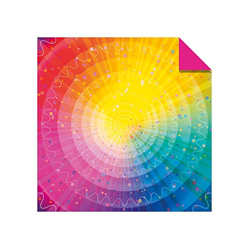 Origami Paper 100 Sheets Rainbow Patterns 6" (15 cm): Tuttle Origami Paper: Double-Sided Origami Sheets Printed with 8 Different Patterns (Instructions for 7 Projects Included) - WoodArtSupply