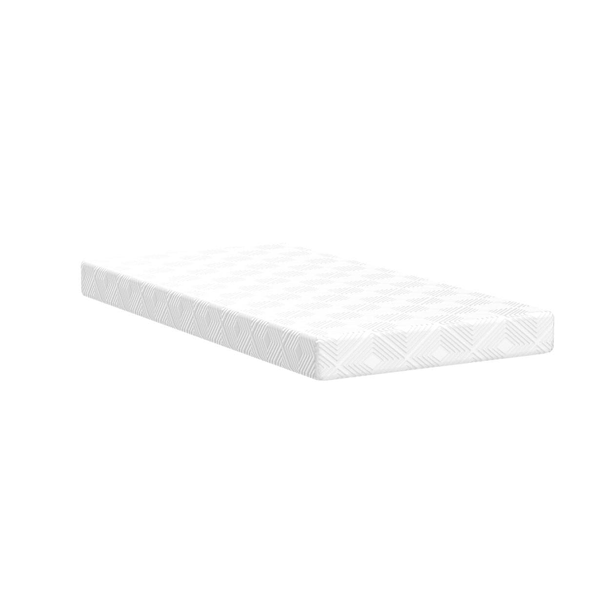 Sealy 6" Medium-Firm Adaptive Memory Foam Mattress with CopperChill Technology, Cooling Memory Foam Mattress for Pressure Relief, Twin, White