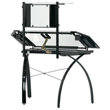 Studio Designs Futura Tower in Black with Clear Glass SD STUDIO DESIGNS