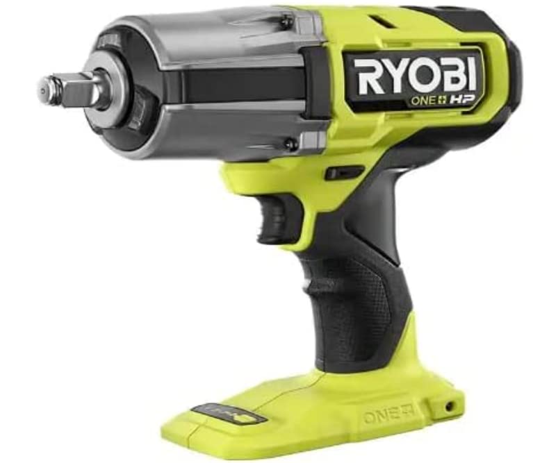 RYOBI - ONE+ HP 18V Brushless Cordless 4-Mode 1/2 in. High Torque Impact Wrench (Tool Only) - PBLIW01B RYOBI