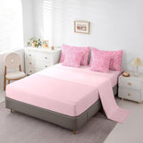 Feelyou Cute Leopard Bedding Set for All Season Cheetah 7 Pieces Comforter Sets Full Size Teens Room Decor Pink Animal Print Bed in a Bag with Comforter, Sheets, Pillowcases & Cushion Cover Feelyou