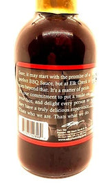 Stockyards BBQ Sauce | Bold And Tangy! | Our Take On a Old School Kansas City Style BBQ Sauce! | Gold Medal SCOVIE AWARD Winner! | Just Sweet Enough! | Great on Chopped Brisket and Pulled Pork | Great as a basting Mop also! | Your Family will be asking fo Elk Creek Bar-B-Q Co.