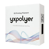YXPOLYER PC-CF Filament Polycarbonate PC Carbon Fiber Engineering-Grade Filament 1.75mm 1kg with Reusable High-Heat Tolerant Spool yxpolyer