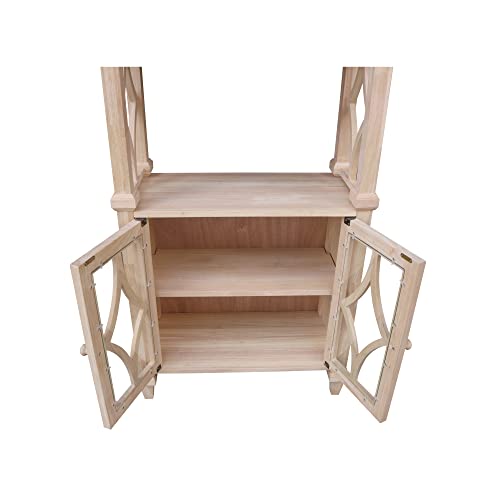 International Concepts Josephine Solid Wood Bookcase IC International Concepts