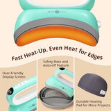 HTVRONT Hat Press Machine - Hat Press Heat Machine for Caps/Hats/Pillows Quickly and Evenly - Hat Heat Press Machine for Vinyl, Sublimation, Heat Transfer Projects HTVRONT