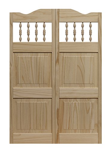 LTL Home Products 848242 Carson City Interior Solid Wood Swing Door, 32" x 42", Unfinished - WoodArtSupply