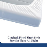 Cosy House Collection Luxury Mattress Protector - Blend of Rayon Derived from Bamboo - College Dorm Room Essentials - Ultra Soft Comfort, Stays Cool & Quiet - Premium Fitted Sheet Style (Twin XL) Cosy House Collection