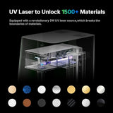 ComMarker X 6W UV Engraving Machine, 3D Internal Engraving, Auto-Focus with LiDAR Ranging System, 10,000mm/s Engraving System, On-Site & Small-Batch Ready Engraving Machine ComMarker