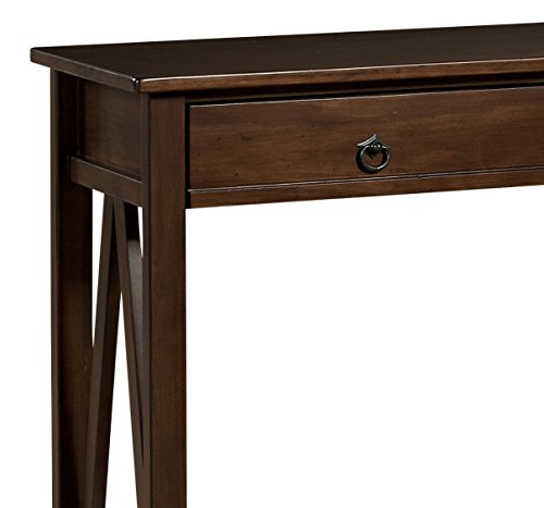 Linon Home Dcor Console Table, 42.01"w x 13.98"d x 30.71"h, Antique Tobacco - WoodArtSupply