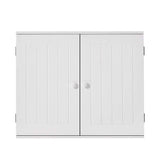 Panana Wall Mounted Cabinet, 2 Doors, Adjustable Shelf, White, 60cm x 15cm x 50cm, Modern Style, Bathroom & Kitchen Panana