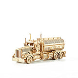 bennama 3D Wooden Puzzles Truck Model Kits, Brainteaser and Puzzle for Christmas/Birthday,Gifts for Adults and Teens to Build Combination bennama