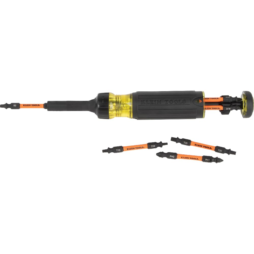13"-1 Ratcheting Impact Rated Screwdriver Klein Tools