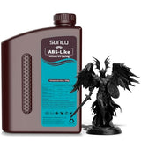 SUNLU Upgraded 2000G ABS Like Resin for 3D Printer, 405nm UV-Curing Resin LCD/DLP/SLA 3D Printers, 3D Printer Resin Fit Most Brand, Black 2kg
