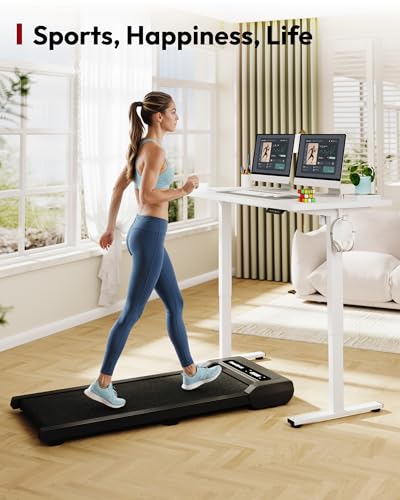 SANODESK Electric Standing Desk 79 x 32 Inches Height Adjustable Stand Up w/6-Button Controller Ergonomic Computer Desk with Splice Board for Home Office, White Frame + White Tabletop SANODESK