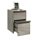 Sauder® Manhattan Gate 18"D Vertical 2-Drawer Mobile File Cabinet, Mystic Oak Sauder
