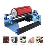 TWOTREES 360°Laser Rotary Roller,Y-axis Rotary Roller Engraving Module with Engraver Heightening Column for Engraving Cylindrical Objects Cans (Engraving Axis Tools+Engraver Heightening Column) YUYUEMI